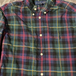 Ralph Lauren Polo long sleeve plaid shirt